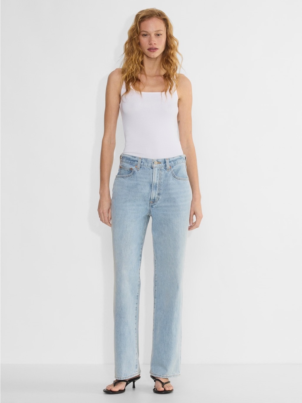 Aritzia Denim Forum The Farrah Hi-Rise Wide Jean